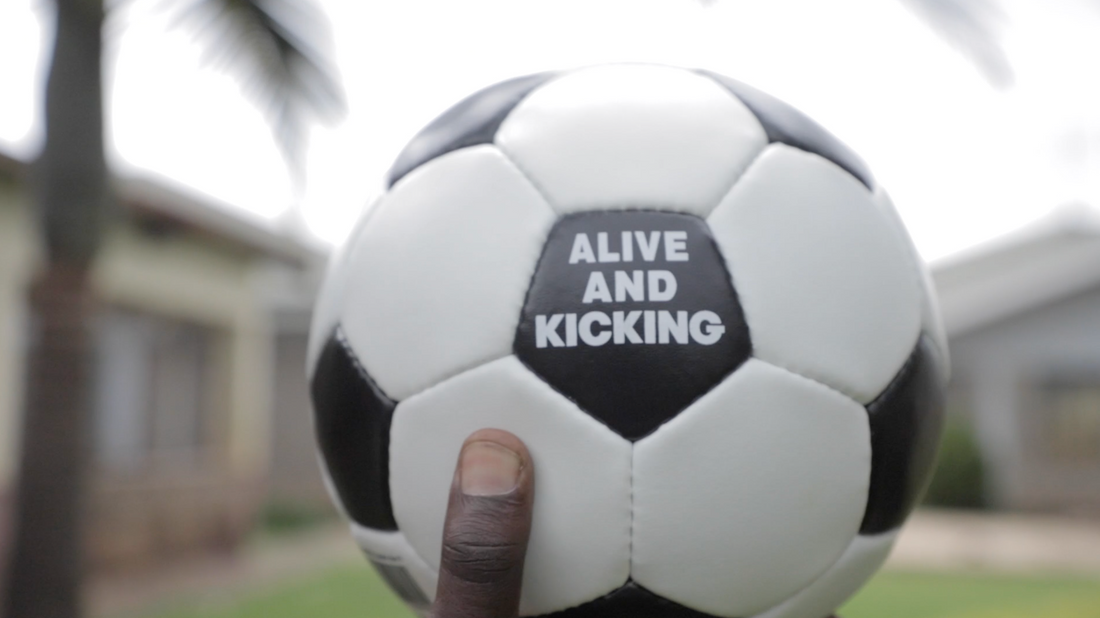 An Alive and Kicking Sound Ball is rattled